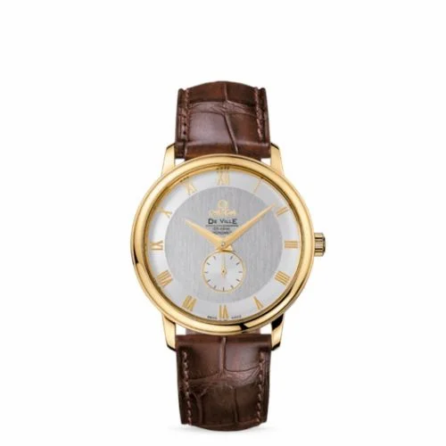 Omega De Ville Prestige Co-Axial 39 Small Seconds Yellow Gold / Silver 4613.30.02 (46133002)